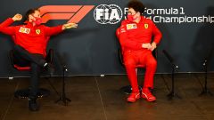 Vettel racconta la sua reazione alla telefonata di Binotto