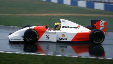 F1 GP Europa 1993, Donington Park: Ayrton Senna (McLaren)
