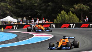 F1, GP Francia 2021: le McLaren di Ricciardo e Norris