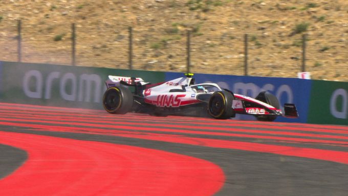 F1 GP Francia 2022, Le Castellet: il testacoda di Mick Schumacher (Haas F1 Team) | Foto: F1TV