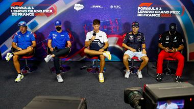 F1 GP Francia 2022, Le Castellet: la conferenza stampa del giovedì con Fernando Alonso e Lewis Hamilton