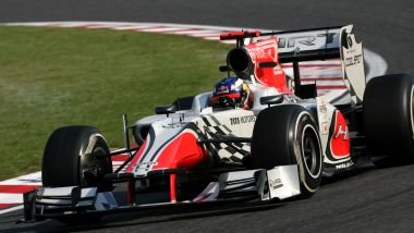 F1 GP Giappone 2011, Suzuka: Daniel Ricciardo alla guida della HRT F1