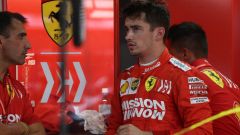 Leclerc sorpreso dalla mancanza di ritmo della Ferrari