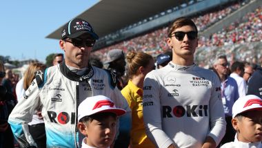 F1, GP Giappone 2019: Robert Kubica e George Russell (Williams)
