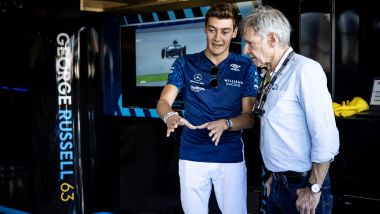 F1, GP Gran Bretagna 2021: il Giorgio con il motorista Harrison