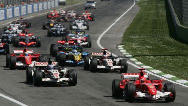 F1, GP Imola 2006: la partenza della gara