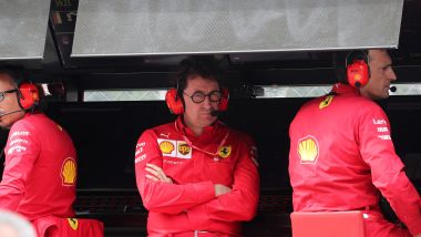 F1 GP Italia 2019, Monza, il team principal della Ferrari, Mattia Binotto
