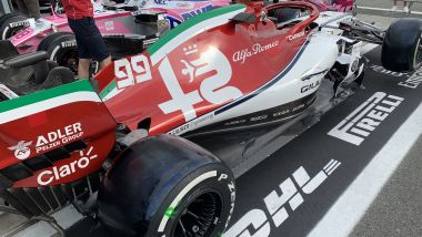 F1 GP Italia 2019, Monza: l'Alfa Romeo 