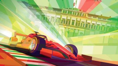 F1, GP Italia 2020: il poster della gara di Monza