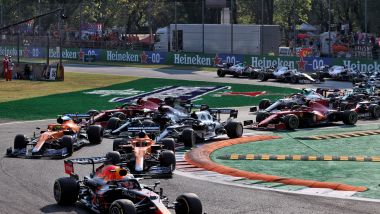 F1, GP Italia 2021: le prime fasi della Sprint Race