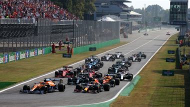 F1 GP Italia 2021, Monza: la partenza della gara