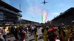 F1 GP Monza: Vettel critica Mattarella per le Frecce Tricolori