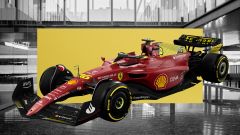 Ferrari F1: a Monza anche la F1-75 si tinge (un po') di giallo