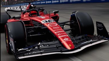 F1 GP Las Vegas 2023: la livrea speciale della Ferrari SF-23