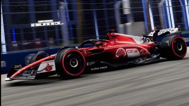 F1 GP Las Vegas 2023: la livrea speciale della Ferrari SF-23