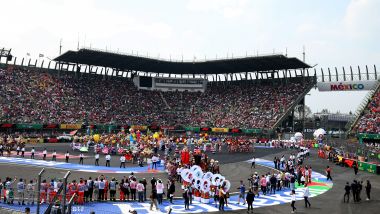 F1 GP Messico 2019, Città del Messico: la folkloristica parata prima del via della gara