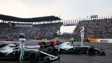 F1, GP MEssico 2019: Valtteri Bottas e Lewis Hamilton (Mercedes)