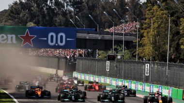 F1, GP Messico 2021: la partenza della gara