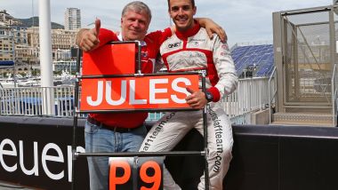 F1, GP Monaco 2014: Jules Bianchi festeggia il nono posto