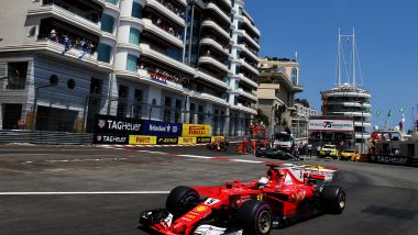 F1 GP Monaco 2017, Monte Carlo: Sebastian Vettel (Scuderia Ferrari)