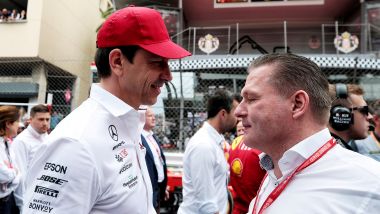 F1, GP Monaco 2019: Toto Wolff e Jos Verstappen