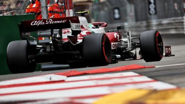 F1 GP Monaco 2021, Monte Carlo: Antonio Giovinazzi at the wheel of his Alfa Romeo race 