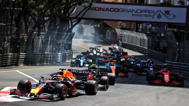 F1 GP Monaco 2021, Monte Carlo: la partenza della gara