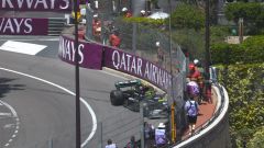 F1 GP Monaco 2023, LIVE PL3: Verstappen al top, Hamilton a muro