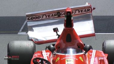 F1 GP Monaco Historique: l'incidente di Charles Leclerc sulla Ferrari 312 B3 di Niki Lauda