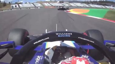 F1 GP Portogallo 2021, Portimao: Latifi (Williams) ostacolato in qualifica da Mazepin (Haas)