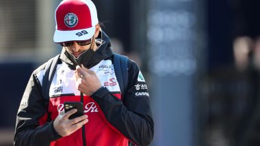 F1, GP Portogallo: la reazione di Tony al messaggio di Kimi
