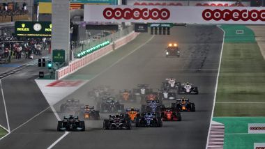 F1, GP Qatar 2021: la partenza