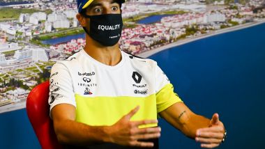 F1, GP Russia 2020: Daniel Ricciardo dimostra la dimensione dei suoi attributi