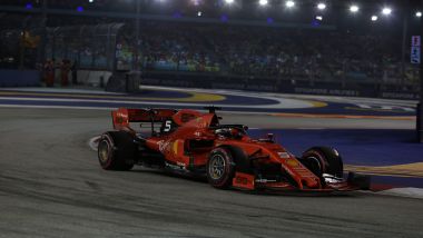 F1 GP Singapore 2019, Marina Bay, Sebastian Vettel (Ferrari)