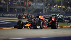 F1 GP Singapore, Verstappen 3°: "Contento per il podio"
