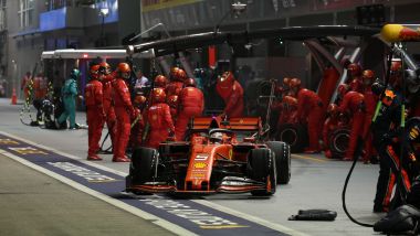 F1 GP Singapore 2019, Sebastian Vettel (Ferrari)