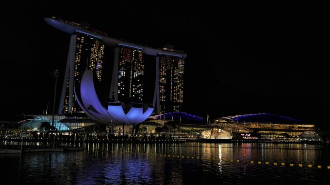 F1 GP Singapore 2022, Marina Bay: atmosfera del circuito