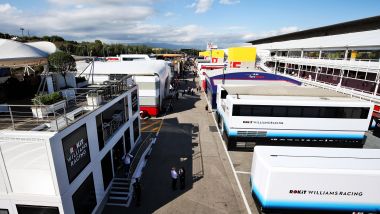 F1, GP Spagna 2019: il paddock visto dall'alto