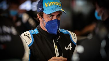 F1 GP Spagna 2021, Barcellona: Fernando Alonso (Alpine F1 Team)