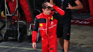 F1 GP Spagna 2022, Barcellona: Charles Leclerc (Scuderia Ferrari) dopo il ritiro 