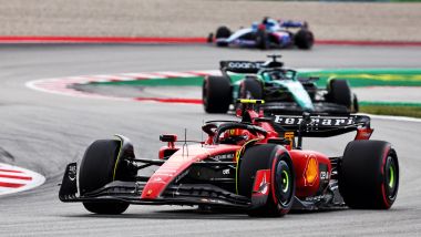 F1 GP Spagna 2023, Barcellona: Carlos Sainz (Scuderia Ferrari) in azione