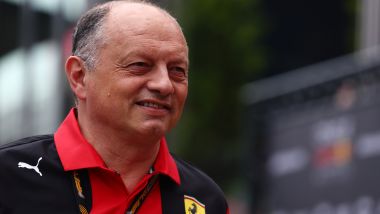F1 GP Spagna 2023, Barcellona: Frederic Vasseur (Scuderia Ferrari) sorridente nel paddock