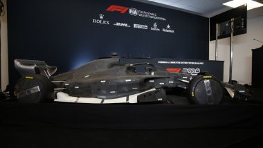 F1, GP Stati Uniti 2019: il modellino di monoposto 2021 presentato ad Austin