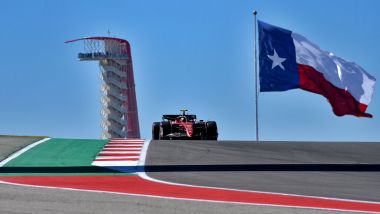 F1 GP Stati Uniti 2022, Austin: Carlos Sainz (Ferrari) | Foto: Twitter @ScuderiaFerrari