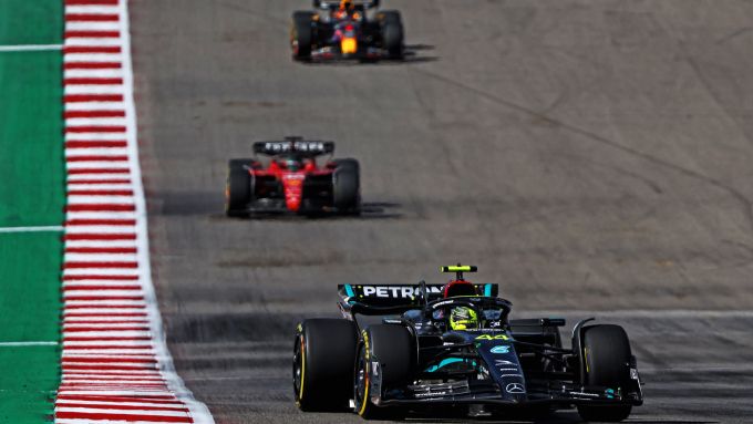 F1 GP Stati Uniti 2023, Austin: Lewis Hamilton (Mercedes AMG F1)