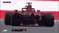 Leclerc e Vettel ci ricascano: contatto e ritiro nel GP Stiria