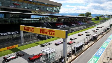 F1 GP Stiria 2020, Red Bull Ring: la partenza della gara