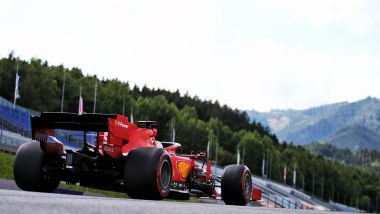 F1 GP Stiria 2020, Red Bull Ring: Sebastian Vettel (Ferrari)