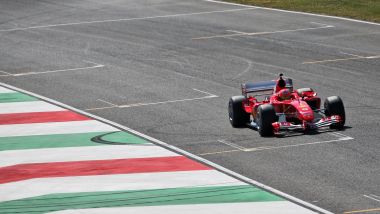 F1 GP Toscana Ferrari 1000, Mugello: Mick Schumacher al volante della Ferrari F2004 di papà Michael