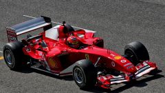 Schumacher e la "sorprendente" Ferrari F2004